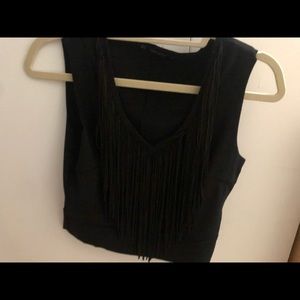 Fringe top
